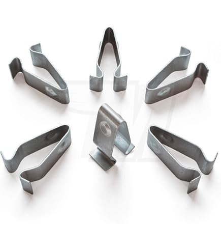 3x Clip De Support De Fixation De Garniture Extérieure En Jaune Volvo