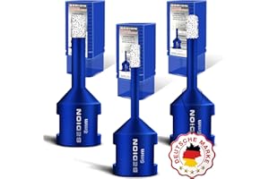 Sedion® Fliesenbohrer Set 3tlg. 5, 6, 8 mm, M14 Premium – Meisterhafte Diamantbohrer für harte Fliesen und Feinsteinzeug - Erstklassige Perfektion in Industrie Qualität für professionelle Ergebnisse!