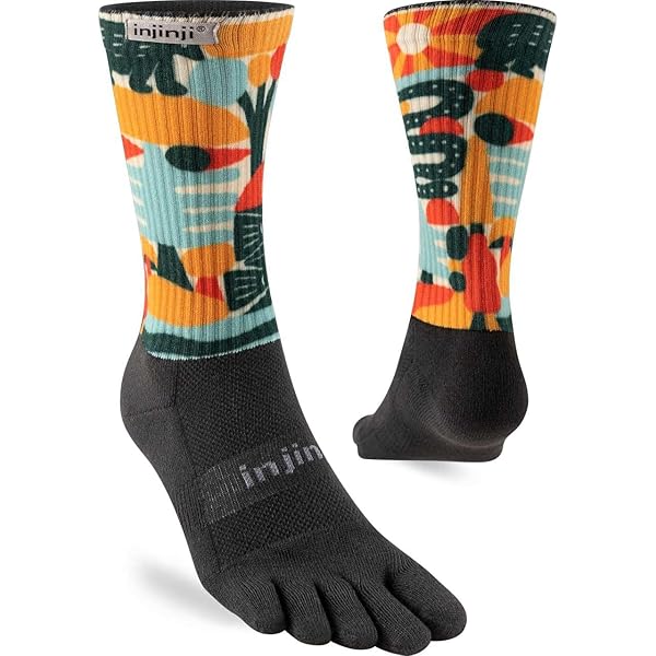Injinji Women's Artist Designed Tow Socks