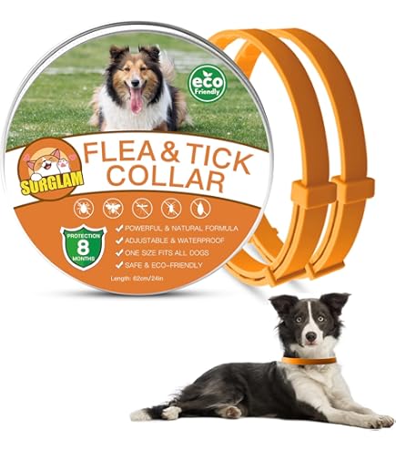 Collare Antipulci E Zecche Surglam Per Cani - Protezione 8 Mesi | Impermeabile E Regolabile - Foto 6