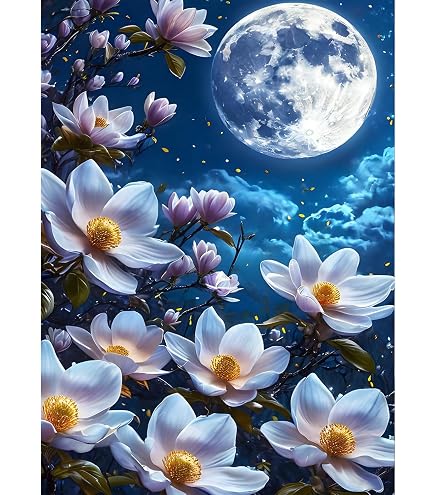 DIY 5D Diamond Painting Set,Wald Bären Voll Bohrer Diamant Malerei