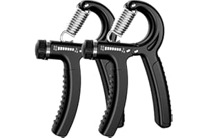 Hand Grip, U-VKK Antebrazos Fortalecer, Fortalecedor de Agarre con Resistencia Ajustable 5-60kg, Fortalecedores de Mano para Entrenar El Agarre, Dedos, La MuñEca