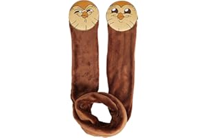 Seaehey Hooty Scarf Hooty Cosplay Costume Scarf Winter Warm Hat Owl Costume Brown Owl Bird Costume TOH Cosplay Luz Noceda Costume Amity Halloween Christmas
