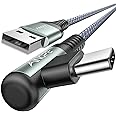 AINOPE USB C Cable (2-Pack 3M) 3.1A Fast Charge, USB C Charging Cable Right Angle