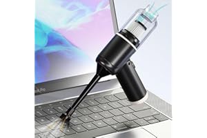EBUYFIRE Elektrische Staubgebläse, 2 in 1 Druckluftspray, Electric Compressed Air Duster,handstaubsauger,tastatur reinigungsset PC Reinigungsset für Laptop, Sofa, Auto