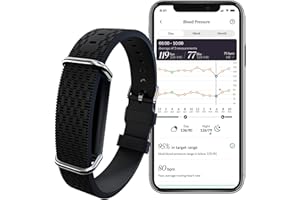 Hilo 24/7 Blood Pressure Monitor Bracelet | Clinically Validated IP68 Waterproof Medical Device, 25 Personalised App Insights & Doctor‑Ready Reports, 15-Day Battery, Incl. free 12-Month Membership