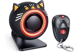 EXTRACTME Car Alarm System, 120dB Car Alarm System with Motion Sensor Alarm & Red Light, Wireless Remote Anti Theft Car Device, Vehicle Security Alert Security Lights for Car, RV, SUV, Truck