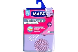 Mapa-Copriasse da stiro, triplo spessore, taglia 1, 120 x 40 cm