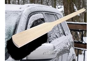 BÜRSTENFABRIK - MADE IN GERMANY MAAJ Profi LANGSTIEL HANDFEGER 60 cm XL ROSSHAAR WEICH - Made IN Germany