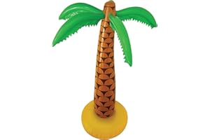 HENBRANDT Inflatable Palm Tree 90cm Small Tropical Palm Tree