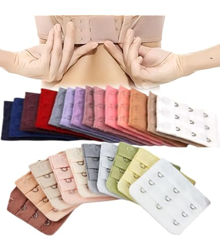 En Crochet 6 Extensions De Soutien-gorge 3 Rangées 4 Crochets - Rouge - Pour Confort Et Ajustement Extension Soutien Gorge 2 Crochets