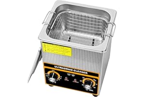 VELPAX 2L Limpiador Ultrasonidos Profesional,Máquina de Ultrasonido con Temporizador Digital Temperatura Ajustable Adecuado para limpiar dentaduras postizas, gafas, Limpieza de Joyas, Relojes