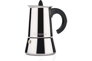 Barazzoni Cafetiére Inox 2 Tz, Adaptée aux étages à induction