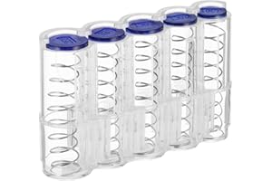 Weskjer Dispenser portamonete, in plastica, Euro, facile cambio, per tassista / bar ristorante