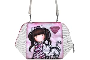 SAFTA 1098GJ04, Borsa a Tracolla Gorjuss Ruby Wild Unisex-Bambini e Ragazzi, Multicolore, M