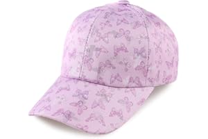 MniJiza Floral Gorro de Béisbol Bebé Gorra Niña y Niño Gato Mariposas Niña