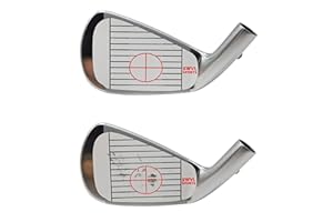 SWVL Sports Golf Impact Tape Lot de 150 étiquettes modernes en fer