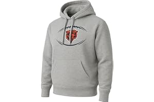 Hybrid Sports NFL - Logo Snap - Officially Licensed Lightweight Pullover Hoodie