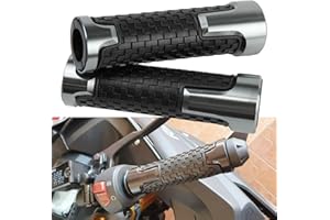 KEEPDSGN Poignées de Guidon de Moto universelles 7/8 "22mm-24mm.