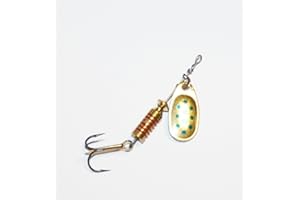 Mepps Comet Gold Blue Spot No 00 - 1.5grm