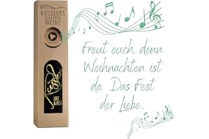 ‎KÜSSLER LIKE A KISS Neu! SINGENDER WEIN für WEIHNACHTEN - ein Cuvée rosé mit eigenem Weihnachtslied - im nachhaltigen Geschenkkarton - das ideale Weingeschenk!