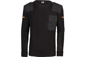 BWuM Bundeswehr Pullover MIT FLAGGEN BW PULLI WINTER ARMY Armee ARBEITSPULLOVER