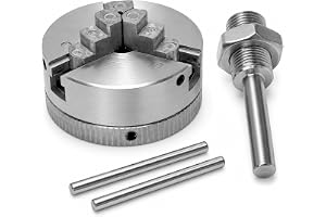 Uadme Z011 svarvchuckar i zinklegering 10–35 mm självcentrerande borrchuck, med stavstång M12 x 1 mm