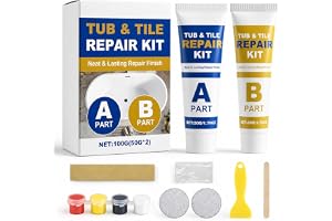 Kakel reparationssats vit, badkar reparationssats akryl, vattentät