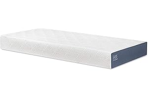 ‎TEMPUR TEMPUR EASE materac rolowany 90 x 200 cm – wysokość 18 cm z pianką memory, uczucie leżenia, średnio twardy, poszewka nadająca się do prania, biały