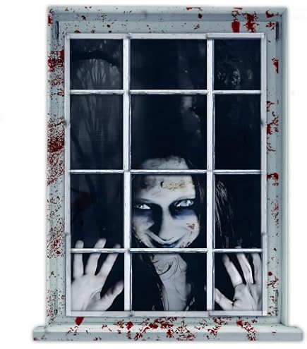 OIXEYA Hängende Halloween-Dekoration, Skelett Hell Produktbild-Vorschau 5