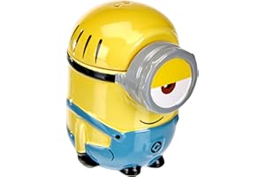 JOY TOY Joytoy Portauovo Minions, Ceramica, Blu/Giallo/Nero, 8 x 12 x 16 cm