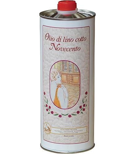 Olio Di Lino Cotto Puro Tripla Cottura 1 Litro - Gallo - Foto 7