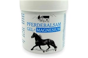 DEMERGY® Crema con Magnesio para Alivio de Molestias Musculares y Articulares - Balsamo de Caballo para Aliviar Dolor de Espalda Enriquecida con Aceites Esenciales Naturales, Para Masajes Terapéuticos