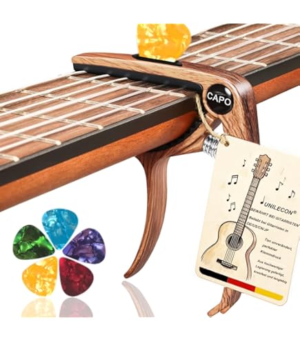 Gibson by THALIA Capodastre finition chromée Sunburst avec marqueur de touche Hummingbird