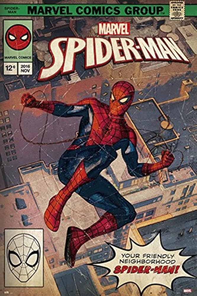Grupo Erik Poster Marvel Spider-Man Comic des