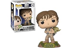 Funko Pop! Star Wars: ESB - Training Luke Skywalker and Yoda with Yoda - Vinyl-Sammelfigur - Geschenkidee - Offizielle Handelswaren - Spielzeug Für Kinder und Erwachsene - Movies Fans