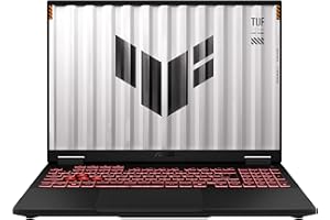 ASUS TUF Gaming A16 FA608UM-RV005 - Ordenador Portátil Gaming de 16" WUXGA 165Hz (AMD Ryzen 7 260, 32GB RAM, 1TB SSD, NVIDIA RTX 5060 8GB, Sin Sistema Operativo) Gris Jager - Teclado QWERTY español