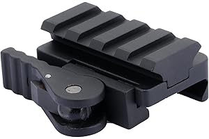 Dophee Tattico a sgancio rapido del Supporto di Portata Adapter Guida di 20mm Base Picatinny tessitore