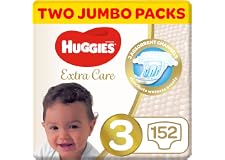 Huggies Extra Care Size 3 Mega Pack 152 Diapers