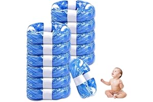 12er-Pack Nachfüllkassetten, PARPAT Windeleimer Nachfüllfolie Abdichtung Zähigkeit, 4.5M Windeleimer Geruchsdicht Kompatibel mit Meisten Windeleimern