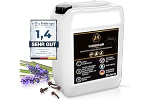 CHEVALIS Fliegenspray & Insektenschutz Pferd 10L Kanister, Für Pferd und Reiter, Sofortiger Schutz gegen Bremsen, Fliegen, Kriebelmücken, Zecken, Alt bewährtes Rezept mit ätherischen Ölen und Geraniol