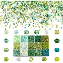 PH PandaHall 342pcs Perles D'Espacement En Pierre Naturelle 2