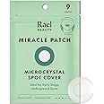 Rael Pimple Patches, Miracle Microcrystal Spot Cover - For Early Stage Acne Treatment Patch with Tea Tree Oil, Korean Skincare, Hydrocolloid, Vegan & Cruelty Free (9 Count)