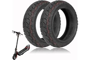 MotuTech 9.5 x 2.50 Tubeless Off-Road Tyre for Niu KQI3 Electric Scooters Rear Front AT Tyre Off Road 9.5 Inch Non-Slip Tubeless Tyre (2 Pieces)