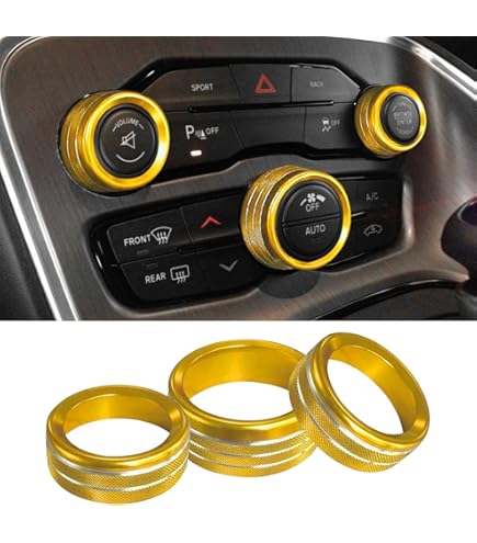 thumbnail image 2 of AC Air Conditioner Volume Tune Knob Button Cover 2 of 11