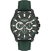 Lee Cooper Analog Green Dial Men's Watch-LC07525.677