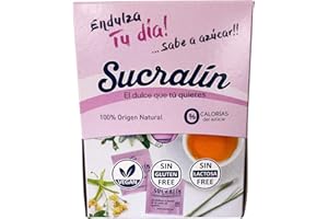 SUCRALIN DE SUCRALOSE SUCRALIN® – Edulcorante Sucralosa Box 300 Sobres | Linéa Farma |100% Origen Natural | El Sustituto del azúcar | Sabe a azúcar | 0% calorías |