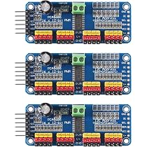 Carte de pilote de moteur PCA9685 PWM I2C pour Raspberry Pi 4ème