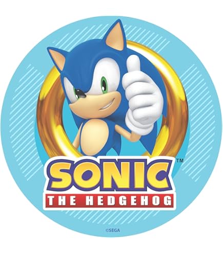 Sonic Il Riccio Action Figure 12PCS Bomboniere Sonic Party Cake - Foto 3