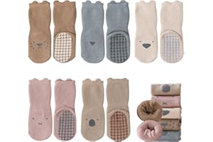 outfit spring Calzini Antiscivolo Bambino Bambina Calze Antiscivolo in Cotone Motivi Animali Neonata Bambini Calzini Invernali 0-12 Mesi 1-5 Anni Compleanno Regalo